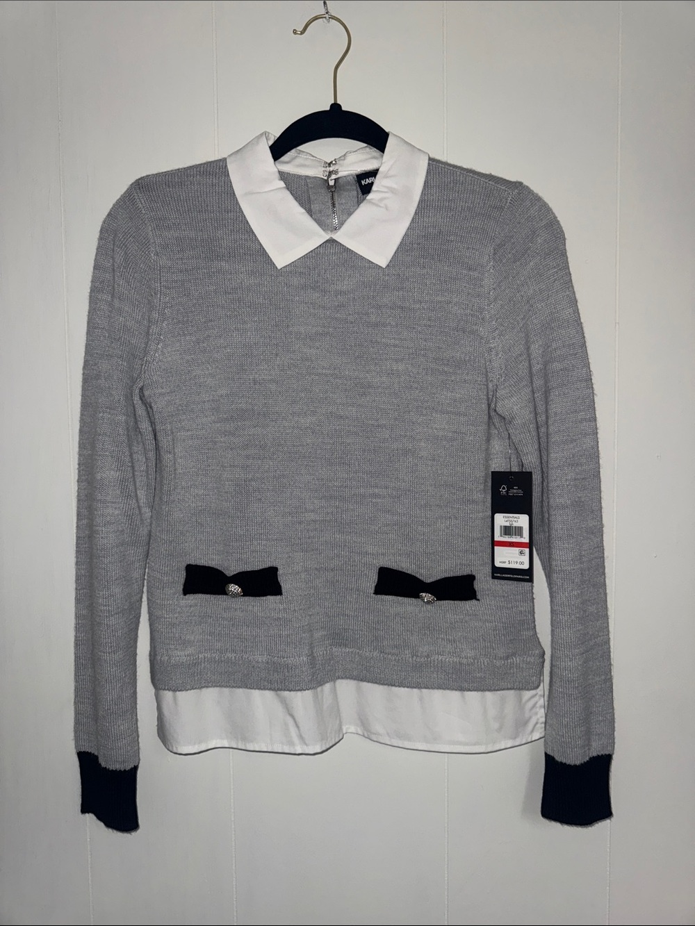 Karl lagerfeld sweater NWT